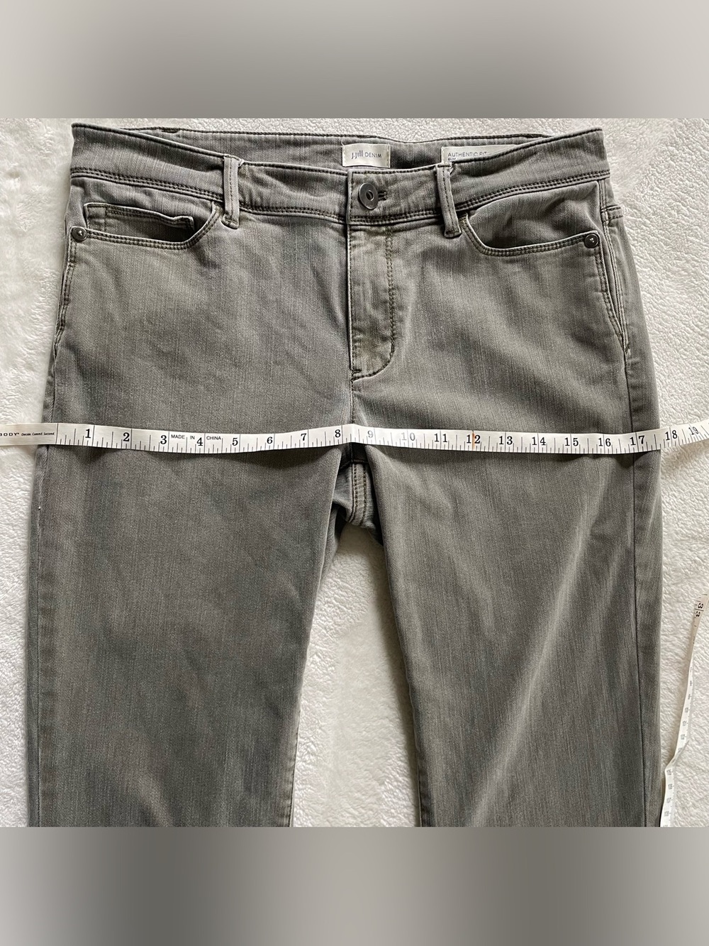 J. Jill Denim Slim Ankle Jeans size 6 - Picture 10 of 13